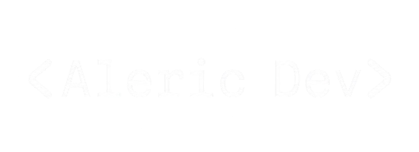 Aleric.dev Logo Dark